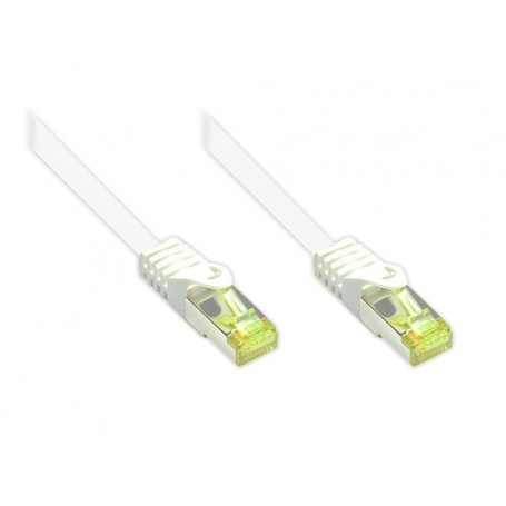 Alcasa 0.15m Cat7 RJ-45 cavo di rete Bianco 0,15 m S/FTP (S-STP) (8070R-002W)