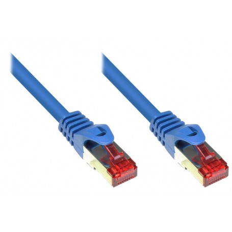 Alcasa 1.5m Cat6 S/FTP cavo di rete Blu 1,5 m S/FTP (S-STP) (8060-015B)