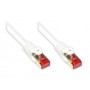 Alcasa 1.5m Cat6 cavo di rete Bianco 1,5 m S/FTP (S-STP) (8060-015W)