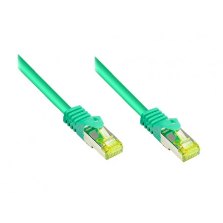 Alcasa 1.5m Cat7 RJ-45 cavo di rete Verde 1,5 m S/FTP (S-STP) (8070R-015G)