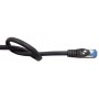 Alcasa 8060-SF015S cavo di rete Nero 1,5 m Cat6a S/FTP (S-STP) (8060-SF015S)