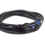 Alcasa 8060-SF015S cavo di rete Nero 1,5 m Cat6a S/FTP (S-STP) (8060-SF015S)
