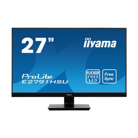 iiyama ProLite E2791HSU-B1 Monitor PC 68,6 cm (27") 1920 x 1080 Pixel Wide Quad HD LED Nero (E2791HSU-B1)