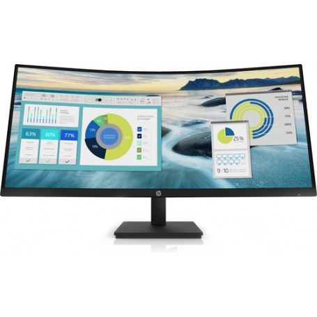 HP P34hc G4 86,4 cm (34") 3440 x 1440 Pixel Quad HD LED Nero (21Y56AA#ABB)