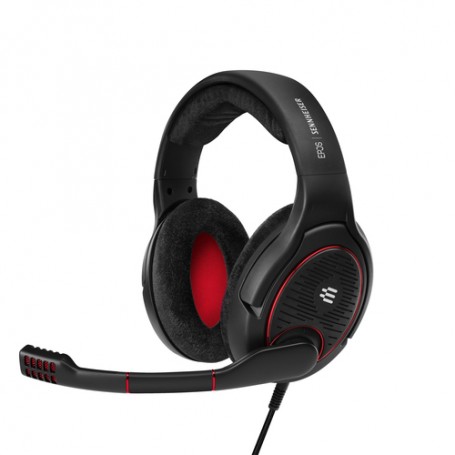 EPOS | SENNHEISER GAME ONE Cuffia Padiglione auricolare Connettore 3.5 mm Nero, Rosso (1000236)