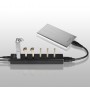 Axagon HUE-SA7BP hub di interfaccia USB 3.2 Gen 1 (3.1 Gen 1) Type-A 5000 Mbit/s Nero (HUE-SA7BP)