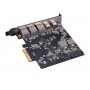 Akasa AK-PCCU3-09 scheda di interfaccia e adattatore Interno PCIe (AK-PCCU3-09)