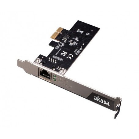 Akasa AK-PCCE25-01 scheda di rete e adattatore Interno Ethernet 2500 Mbit/s (AK-PCCE25-01)
