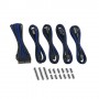 Cablemod CM-CAB-CKIT-N88KKB-R cavo di alimentazione interno 0,45 m (CM-CAB-CKIT-N88KKB-R)