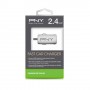 PNY P-P-DC-UF-W01-RB Caricabatterie per dispositivi mobili Bianco Auto (P-P-DC-UF-W01-RB)