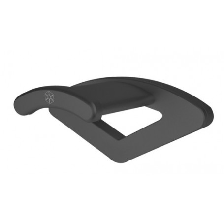 Silverstone EBA02 Supporto passivo Cuffie, Cuffia Nero (SST-EBA02C)