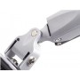 Silverstone SST-ARM22SC supporto da tavolo per Tv a schermo piatto 61 cm (24") Argento (SST-ARM22SC)