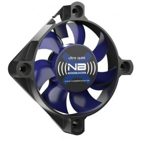 Noiseblocker BlackSilentFan XS-1 Case per computer Ventilatore 5 cm Nero, Blu (ITR-XS-1)