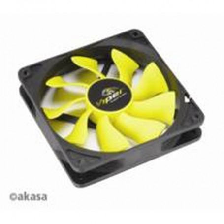 Akasa AK-FN059 ventola per PC Case per computer Ventilatore Nero, Giallo (AK-FN059)