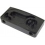 Aqua Computer aquacover dual Nero, Acciaio inossidabile (41084)