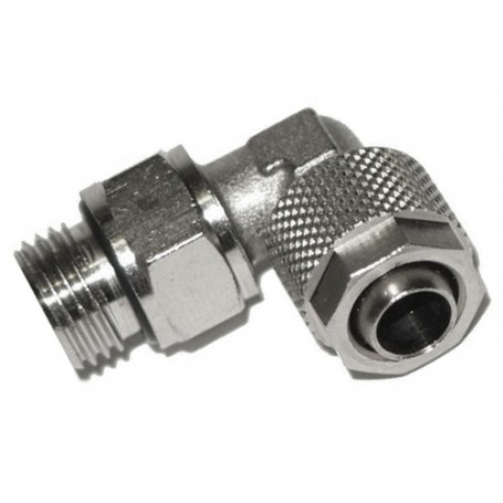 Innovatek Screw-1 / 4 "angled cavo di collegamento Argento (500180)