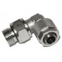 Innovatek Screw-1 / 4 "angled cavo di collegamento Argento (500180)