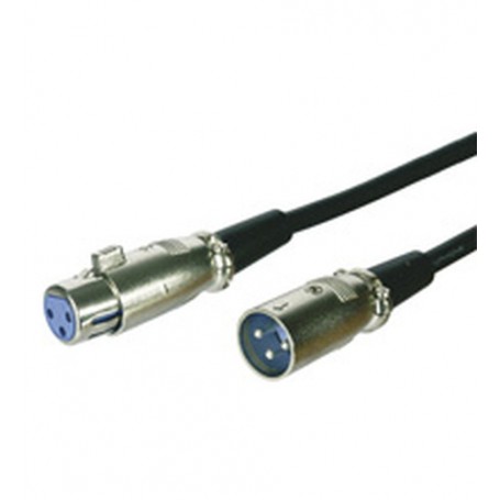 Goobay XLR 200 2.0m cavo audio 2 m XLR (3-pin) Nero (50705)