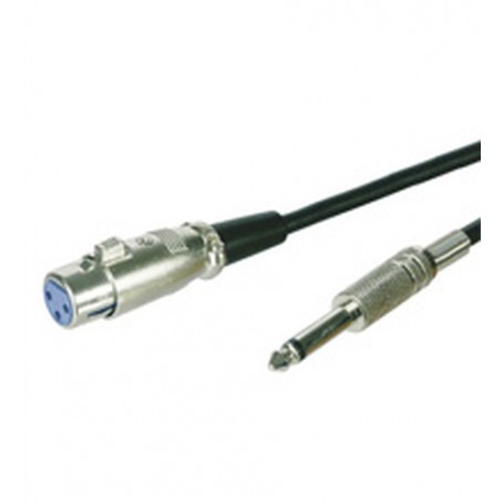 Goobay MIC 600 6.0m cavo audio 6 m XLR (3-pin) 6.35mm Blu (50706)