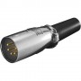 Goobay microphone plug cavo di collegamento 5pin Nero (11956)