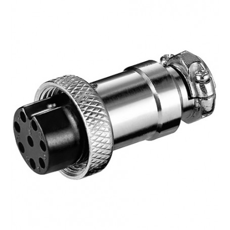 Goobay MK 8 cavo di collegamento DIN Nero, Argento (11231)