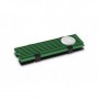 EK Water Blocks 3830046994752 ventola per PC Unità allo stato solido Dissipatore Nero, Verde (3830046994752)