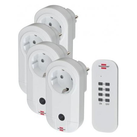 Brennenstuhl 1507050 adattatore per presa di corrente Bianco (1507050)