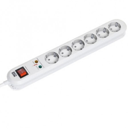 Bachmann Surge protector, 1.5m Bianco 6 presa(e) AC 250 V 1,5 m (381.2501K)