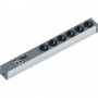Bachmann BlueNet BN2000 unità di distribuzione dell'energia (PDU) 6 presa(e) AC 1U Nero, Argento (329.3009)