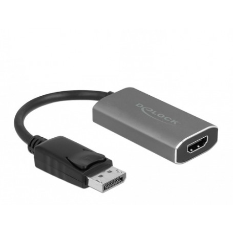 DeLOCK 63118 cavo e adattatore video 0,2 m DisplayPort HDMI tipo A (Standard) Grigio (63118)