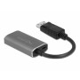 DeLOCK 63118 cavo e adattatore video 0,2 m DisplayPort HDMI tipo A (Standard) Grigio (63118)