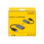 DeLOCK 63118 cavo e adattatore video 0,2 m DisplayPort HDMI tipo A (Standard) Grigio (63118)
