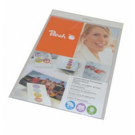 Peach PPR080-02 pellicola per plastificatrice 25 pz (PPR080-02)