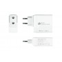 Alcasa PCA-W002W Caricabatterie per dispositivi mobili Bianco Interno (PCA-W002W)
