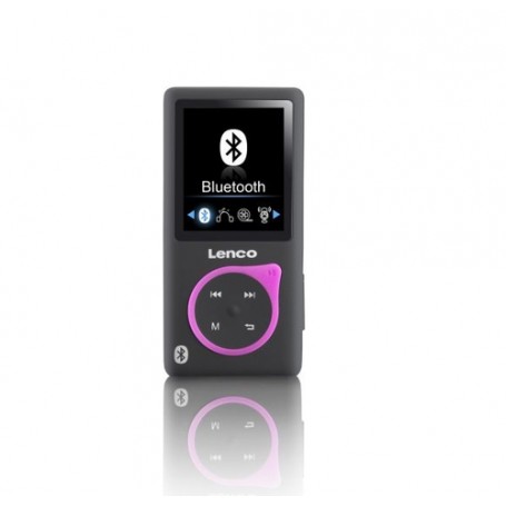 Lenco XEMIO-768 PINK lettore e registratore MP3/MP4 Lettore MP3 8 GB Nero, Rosa (XEMIO-768 PINK)