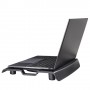 Hama Wave base di raffreddamento per notebook 39,6 cm (15.6") Nero (53049)