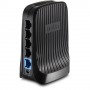 Inter-Tech WF2420 router wireless Gigabit Ethernet Banda singola (2.4 GHz) Nero (88883027)