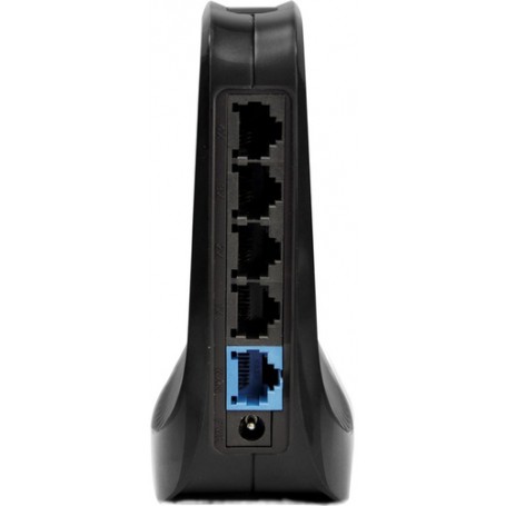 Inter-Tech WF2412 router wireless Fast Ethernet Nero (88883000)