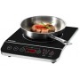 Unold 58105 piano cottura Nero, Acciaio inossidabile Superficie piana Ceramica 1 Fornello(i) (58105)