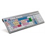 Logickeyboard Avid Media Composer tastiera USB QWERTZ Tedesco Alluminio (LKB-MCOM4-AJPU-DE)