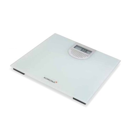 Korona Sonja Quadrato Grigio, Argento Bilancia pesapersone elettronica (77715)