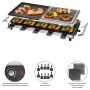 ProfiCook PC-RG 1144 1700 W Nero, Acciaio satinato (501144)