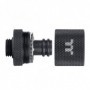 Thermaltake CL-W185-CU00BL-A accessori di raffreddamento hardware Nero, Trasparente (CL-W185-CU00BL-A)