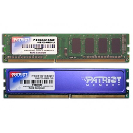 Patriot Memory PSD34G13332 memoria 4 GB DDR3 1333 MHz (PSD34G13332)
