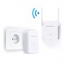 Mercusys MP510 KIT adattatore di rete PowerLine 1000 Mbit/s Collegamento ethernet LAN Wi-Fi Bianco (MP510 KIT)