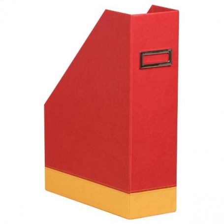 PORTARIVISTE ROSSO PAPAV 10X25X31CM (318933C)