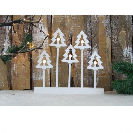 ALBERI BIANCHI LUMINOSI (XD19-914)