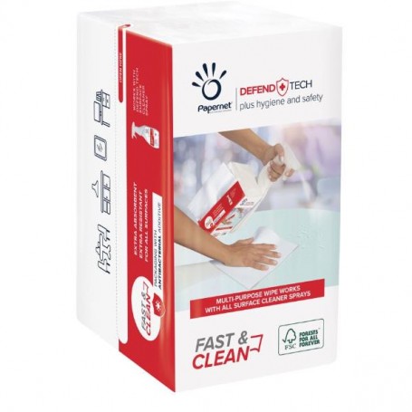 CF20X100SALVIETTE FAST CLEAN DEFEND (419295)