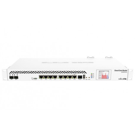 Mikrotik CCR1036-8G-2S+EM router cablato Gigabit Ethernet Bianco (CCR1036-8G-2S+EM)