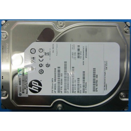 Hewlett Packard Enterprise 2TB non-hot-plug SATA HDD 3.5" 2000 GB (659570-001)